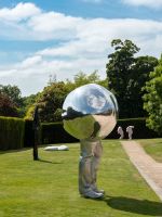 Erwin Wurm, Installation view of Trap of the Truth at Yorkshire Sculpture Park, 2023. Courtesy Studio Erwin Wurm and Thaddaeus Ropac Gallery. Photo: © Jonty Wilde, courtesy YSP.