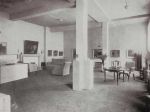 The Wertheim Gallery 1930, featuring Henry Moore's Head of Girl. Photo: The Lucy Wertheim Archive.