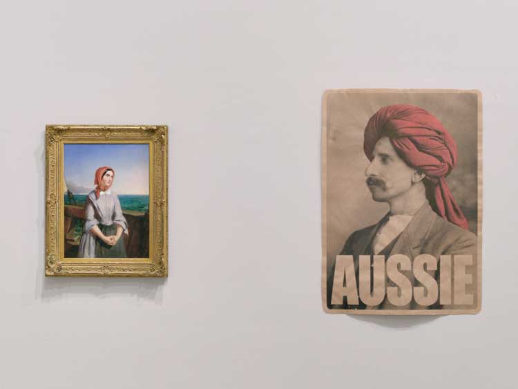 Installation view of Who Are You: Australian Portraiture at The Ian Potter Centre: NGV Australia from 25 March to 21 August 2022.   
Photo: Tom Ross.