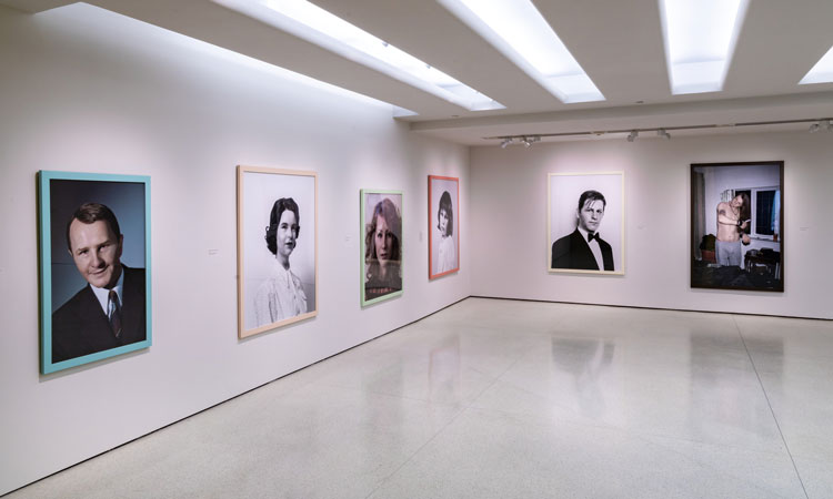 Installation view, Gillian Wearing: Wearing Masks, Solomon R. Guggenheim Museum, 5 November 2021 – 4 April 2022. Photo: David Heald © Solomon R. Guggenheim Foundation, 2021.