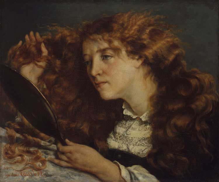 Gustave Courbet, Jo, La Belle Irlandaise, 1865–66. Oil on canvas, 55.9 x 66 cm. The Metropolitan Museum of Art, H. 0. Havemeyer Collection, Bequest of Mrs. H. 0. Havemeyer.