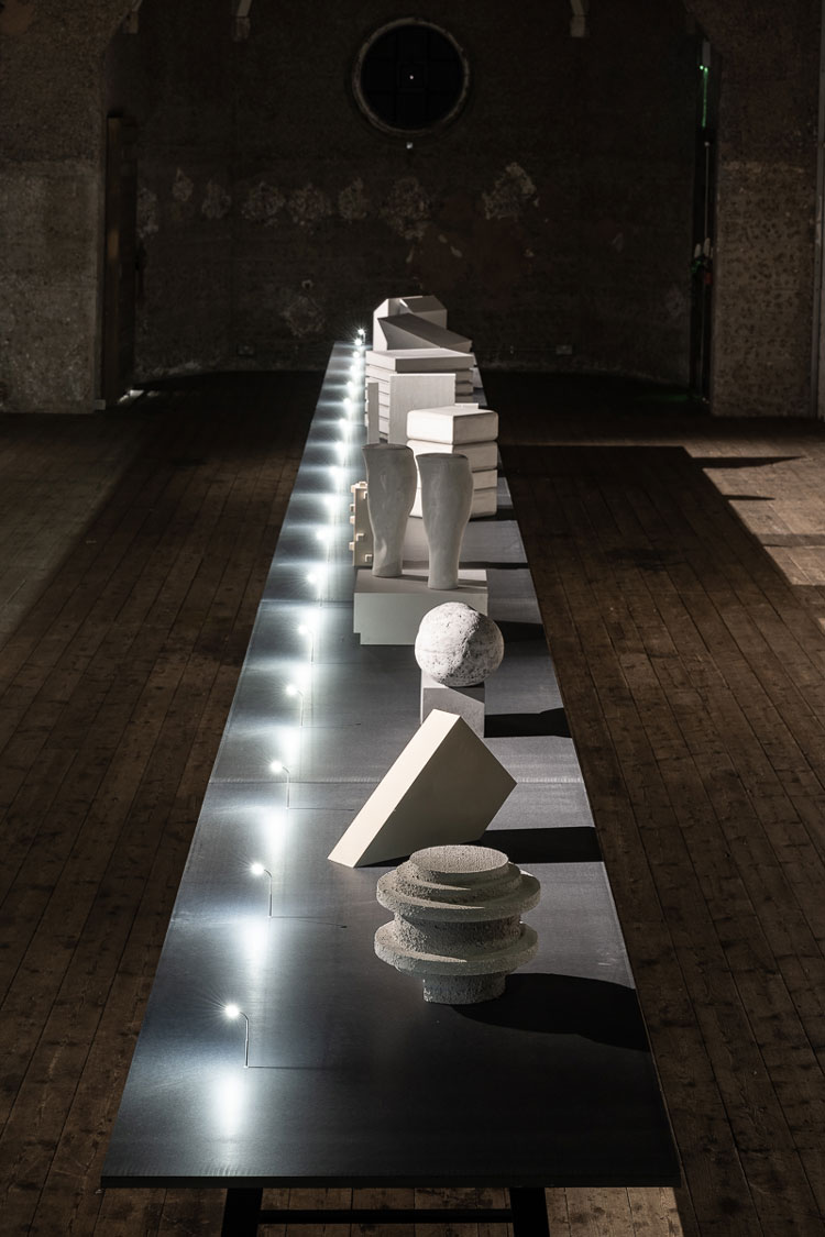Bedwyr Williams, Milquetoast, 2021. Installation view, Southwark Park Galleries.
Photo: Damian Griffiths, courtesy of the artist, Southwark Park Galleries and Southard Reid.
