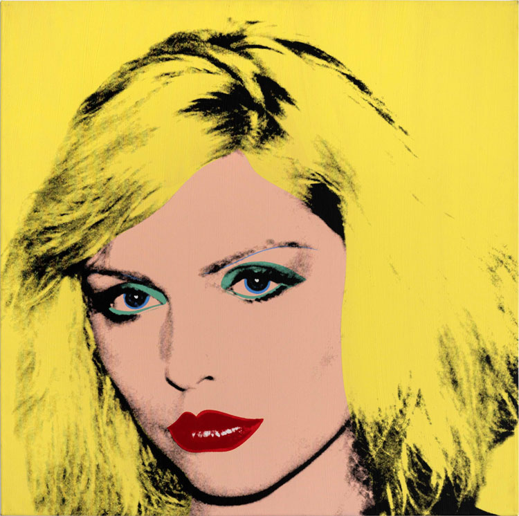 Andy Warhol. Debbie Harry, 1980. Private collection of Phyllis and Jerome Lyle Rappaport 1961. © 2020 The Andy Warhol Foundation for the Visual Arts, Inc. / Licensed by DACS, London.