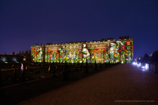 Hampton Court Palace 500th anniversary. Tudor Patterns. 59 Productions.