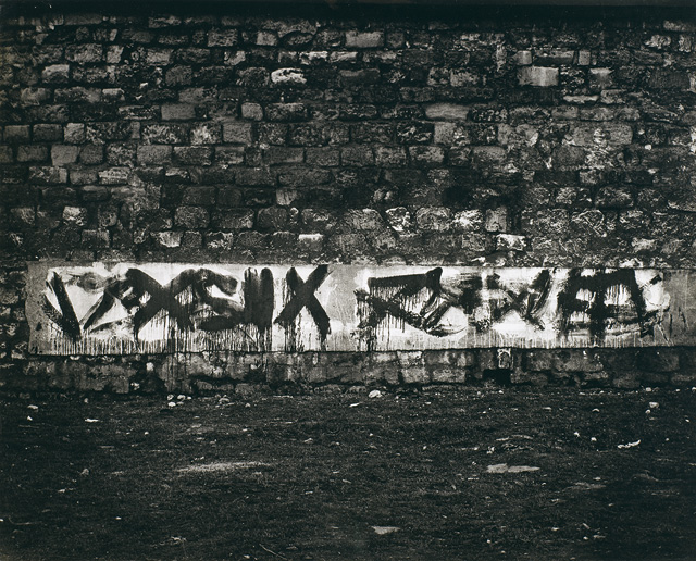 Brassaï, Graffiti de la série II, Le langage du mur, 1940. Silver gelatine print (c1950), 40.2 x 49.6 cm © Estate Brassaï Succession.