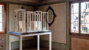 In a two-part exhibition, the artist has used his trademark porcelain vessels, two buildings of great significance and a library of books to trace a universal story of exile and translation