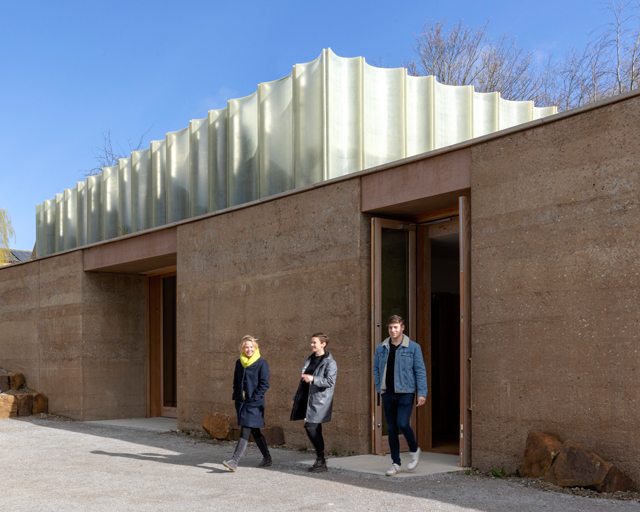 The Weston, Yorkshire Sculpture Park designed by Feilden Fowles. Photo: Peter Cook.