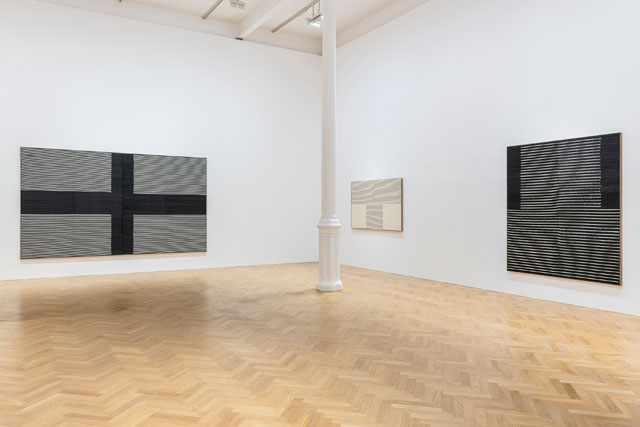 Brent Wadden: Sympathetic Resonance, installation view at Pace Gallery, London, 22 November 2018 to 10 January 2019. Copyright Brent Wadden, courtesy Pace Gallery.