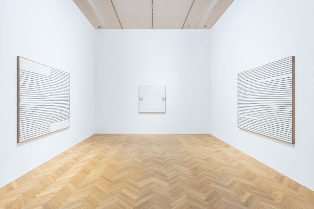 Brent Wadden: Sympathetic Resonance, installation view at Pace Gallery, London, 22 November 2018 to 10 January 2019. Copyright Brent Wadden, courtesy Pace Gallery.