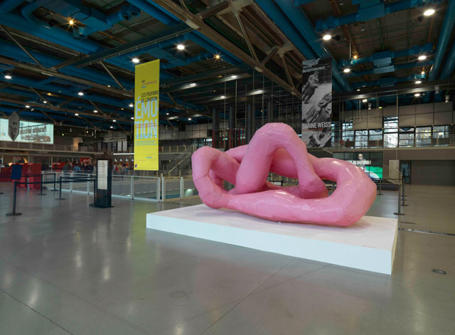 Franz West retrospective, installation view, Pompidou Centre, Paris. Photo ©  Philippe Migeat - Centre Pompidou.