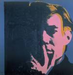 Andy Warhol. Self-Portrait 1967. Silkscreen and acrylic on primed canvas. 182.8 x 183 cm. Sammlung FROEHLICH, Stuttgart. The Andy Warhol Foundation for the. Visual Arts, Inc. DACS, London / ARS, New York