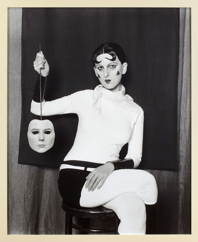 Gillian Wearing. Me as Cahun holding a mask of my face by Gillian Wearing, 2012. Courtesy the artist and Tanya Bonakdar Gallery, New York and Maureen Paley, London. Copyright: Gillian Wearing, courtesy Maureen Paley.