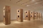 Ai Weiwei. Moon Chest, 2008. Seven chests in Huanghuali wood, each: 126 x 63 x 31 1/2 in (320 x 160 x 80 cm). Courtesy of Ai Weiwei Studio. © Ai Weiwei.