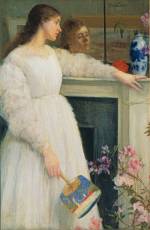 James Abbott McNeill Whistler. Symphony in White No. 2: The Little White Girl, 1864. Oil on canvas, 76.5 x 51.1 cm. Tate, London.