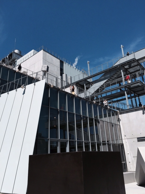 Whitney Museum, East view. Photograph: Jill Spalding.