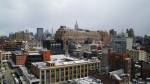 Cityscape, NYC including the Empire State Building. Viewed from the Whitney Museum. Photograph: Miguel Benavides.