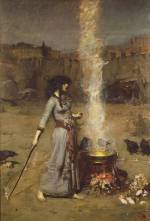 John William Waterhouse. The Magic Circle, 1886. Oil on canvas, 182.9 x 127 cm. © Tate, London.