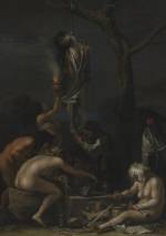 Salvator Rosa (1615–73). Witches at their Incantations (Scene of Witchcraft) c. 1646 (detail). Oil on canvas, 72.5 x 132.5 cm. © National Gallery, London.