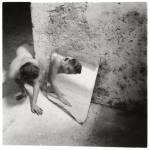 Francesca Woodman. Self-deceit #1, Rome, Italy, 1978. © George and Betty Woodman.