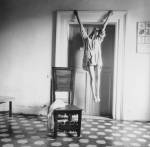 Francesca Woodman, Untitled, Rome, 1977-1978. Gelatin silver estate print 25.4 x 20.3 cms, 10 x 8 inches. Courtesy George and Betty Woodman and Victoria Miro, London