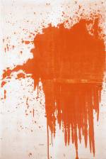 Christopher Wool. Minor Mishap, 2001. Silkscreen ink on linen, 274.3 x 182.9 cm. © Christopher Wool.