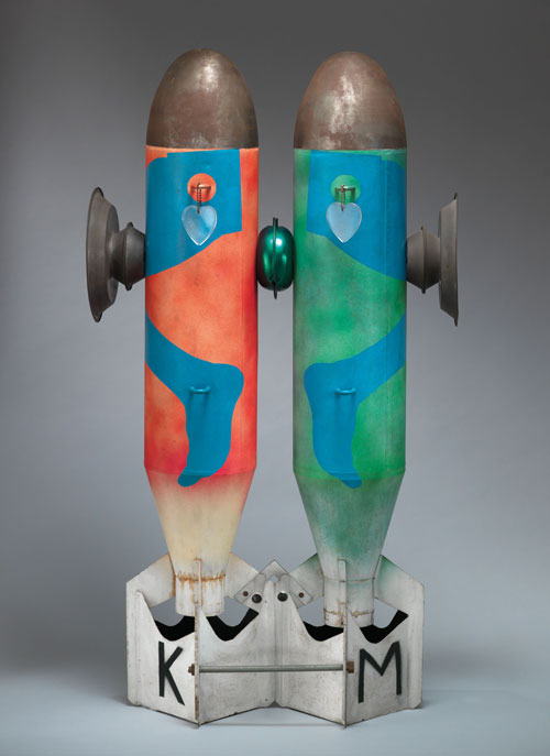 Kiki Kogelnik. Bombs in Love, 1962. Kevin Ryan/Kiki Kogelnik Foundation Vienna/New York.