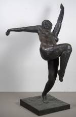 Rik Wouters. Mad virgin, 1912. Bronze, 195 × 115 × 130 cm. Brussels, Musée d’Ixelles. © Photograph: Mixed Media.