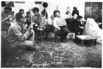 Ute Klophaus. Joseph Beuys' students in Wuppertal discuss the foundation of the German Student Party, 1967 © Ute Klophaus
