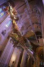 Xu Bing. Phoenix Project, 2008-2010. Installation view (1), Cathedral of St John the Divine, 2014. Photograph: Miguel Benavides.