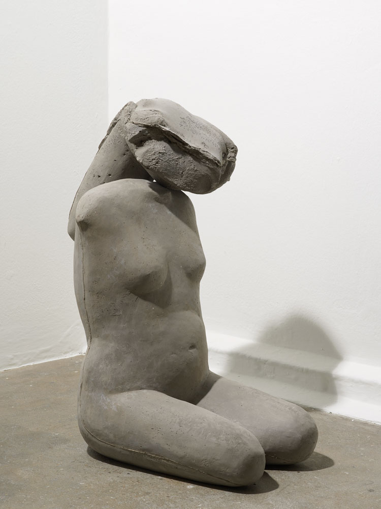 Yu Ji. Flesh in Stone-Rema Rema 2001, 2020. Cement, iron. Photo: Andy Keate.