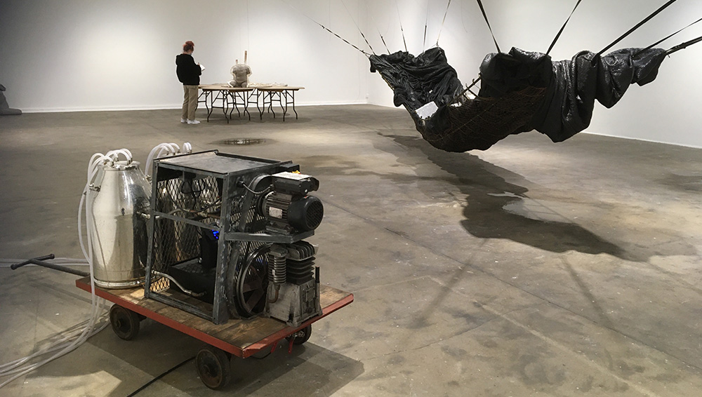 Yu Ji: Wasted Mud, gallery view, Chisenhale Gallery, London, 2021. Photo: Veronica Simpson.