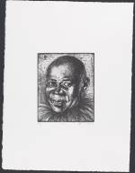 Lynette Yiadom-Boakye, Fly XII, 2012. Etching. Yale Center for British Art, Laura and James Duncan, Yale BA 1975, and Friends of British Art Fund, in honor of Gillian Forrester, © Lynette Yiadom-Boakye, courtesy of the artist, Jack Shainman Gallery, New York, and Corvi-Mora, London.
