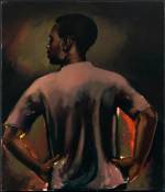 Lynette Yiadom-Boakye. Some Distance From Now, 2013. Oil on canvas, 140 x 120 cm. Collection of Valerie and Gregorio Napoleone, London. Courtesy Corv-Mora, London and Jack Shainman Gallery, New York.