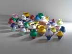 
      
      <p>Ai Weiwei. <em>Coloured Vases</em>, 2010. 31 Han Dynasty vases and industrial paint, dimensions variable. Courtesy the artist and Lisson Gallery.
