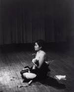 Cut Piece (1964) performed by Yoko Ono in New Works of Yoko Ono, Carnegie Recital Hall, New York, March 21, 1965. Photograph: Minoru Niizuma. © Minoru Niizuma. Courtesy Lenono Photo Archive, New York.