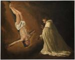Francisco de Zurbarán,The Apparition of St Peter to St Peter Nolasco, 1629. Oil on canvas, 179 x 223 cm. Museo Nacional del Prado, Madrid. © Photographic Archive Museo Nacional del Prado.