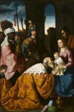 Francisco de Zurbarán, Adoration of the Magi, 1638–39. Oil on canvas, 263.5 x 175 cm. Musée de Grenoble © Ville de Grenoble / Musée de Grenoble – J.L. Lacroix.