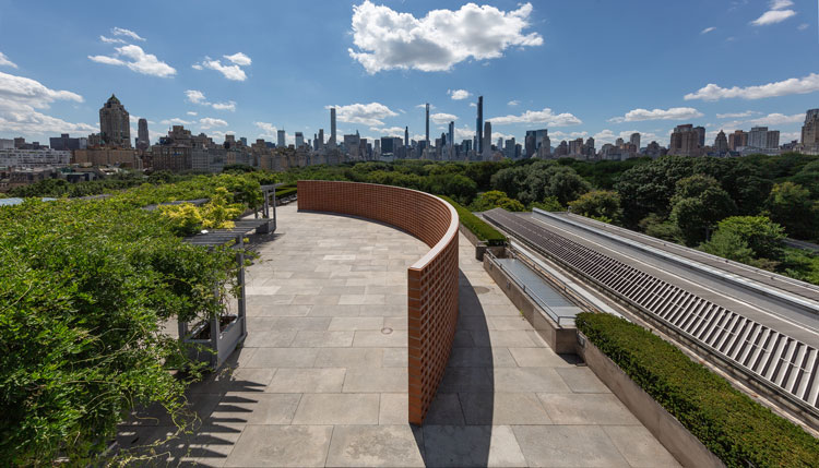 Héctor Zamora, Lattice Detour, 2020. Installation view, The Roof Garden Commission, courtesy of the artist. The Metropolitan Museum of Art, Photo: Anna-Marie Kellen.