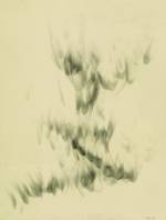 Jef Verheyen. Untitled, 1961. Soot on paper, 70 x 53.5 cm. Private collection, Brussels. © Jef Verheyen. Photograph: Herman Huys, courtesy Galerij De Vuyst.