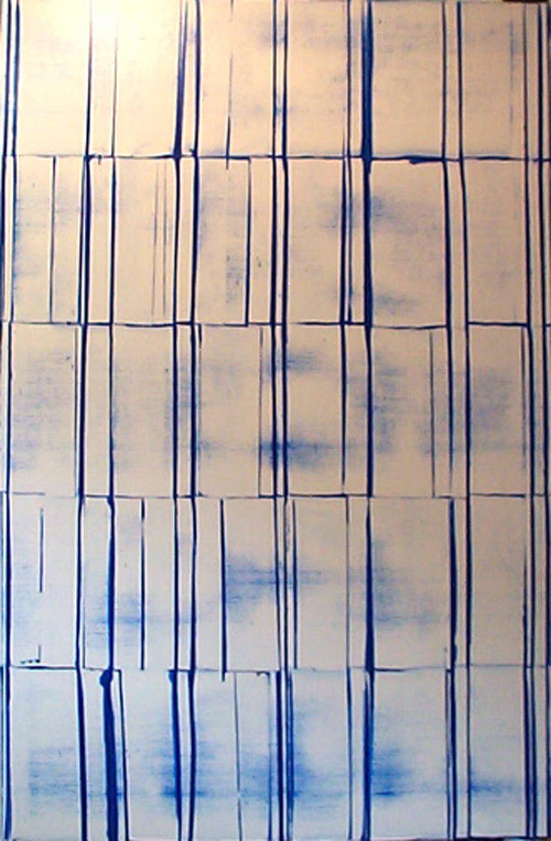 John Zinsser. <em>Time & Exchange</em>, 2006. 90 x 60 in. Courtesy the artist.