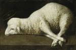 Francisco de Zurbarán. Agnus dei, ca. 1635-1640. Oil on canvas, 35.56 x 52.07 cm. San Diego, The San Diego Museum of Art, gift of Anne R. and Amy Putnam.