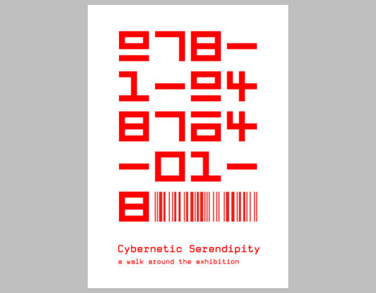 Cybernetic Serendipity – a walk around the exhibition, edited by Jasia Reichardt, and published by Studio International Foundation, 2023.