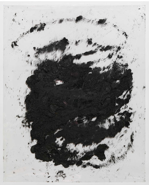 Richard Serra. Courtauld Transparency #6, 2013. Litho crayon on Mylar, 76.2 x 61 cm. © Richard Serra.