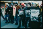 Wellington Pink Squad protest group, Riddiford Street, Wellington, 1981. Photograph: John Miller.