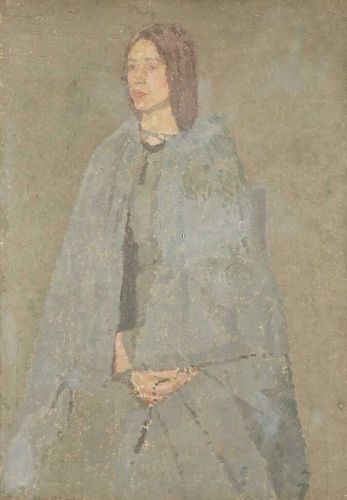 Gwen John, Portrait of a Girl in Grey, about 1918-23.