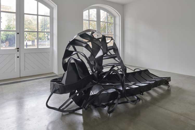 Monika Sosnowska: Weight of Matter, installation view, South London Gallery.