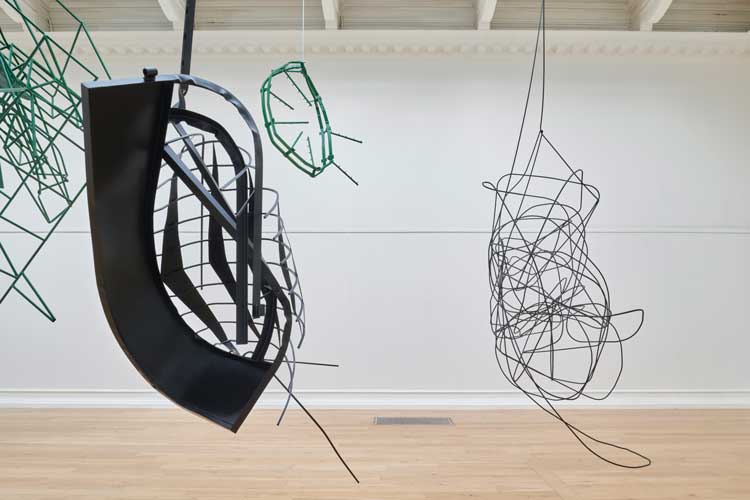 Monika Sosnowska: Weight of Matter, installation view, South London Gallery.