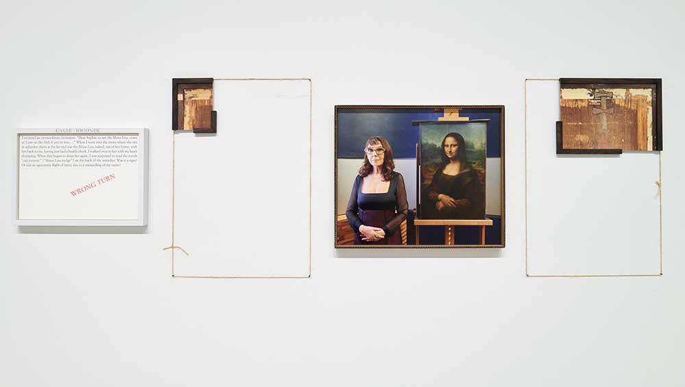 Sophie Calle, Calle-Joconde – Wrong Turn, 2023 from Catalogue raisonné of the unfinished, 2023.